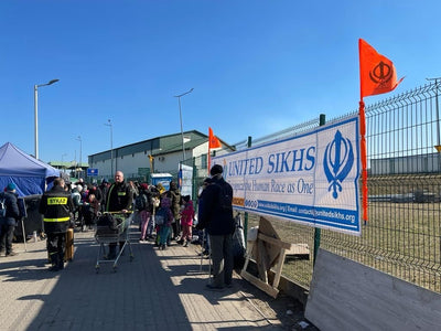 United Sikhs' Volunteers Support Ukraine War Refugees